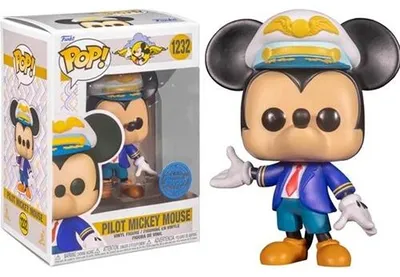 Produktbild von Funko Pop! Disney - Pilot Mickey Mouse #1232 Special Edition Exclusive