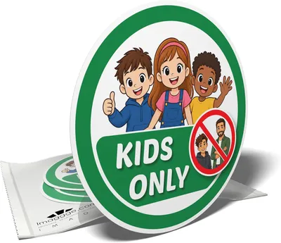Productafbeelding van Verkeersborden, rond, ongeveer 10 cm diameter, voor speelplaatsen