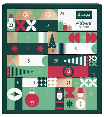 Produktbild von Kneipp Adventskalender 2026 mit 24 Beauty Überraschungen für Wellness & Pflege