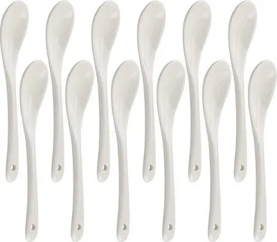 Immagine prodotto di Set di 12 cucchiaini in Vetroceramica per caffè, tè e dessert