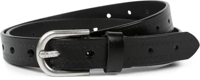 Produktbild von styleBREAKER Damen Echtleder Gürtel Azteken Prägung, 100cm,Schwarz