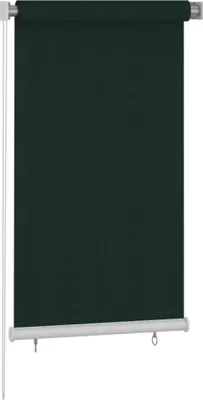 Image de vidaXL Store extérieur 80x140 cm vert foncé HDPE