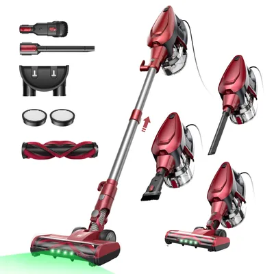 Produktbild von Vactidy C9 Hand-und Stielstaubsauger Staubsauger mit Kabel 7m/ 70kPa/ 650W/ 6-stufige Filterung