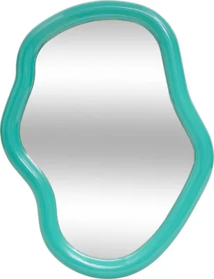 Produktbild von Wandspiegel reza grün 33x25cm - Atmosphera créateur d'intérieur