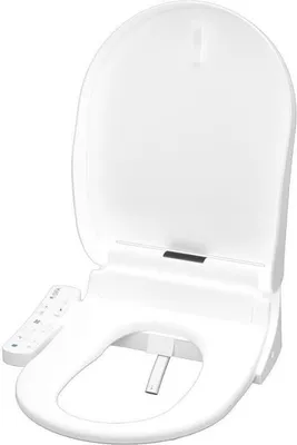 Immagine prodotto di Sedile WC con funzione bidet SFA Saniseat, doppio getto doccia, ventilatore ad aria calda, regolazione della temperatura, compatibile con WC standard