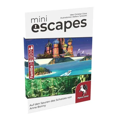 Obrázek produktu pro Pegasus MiniEscapes, Stolní hra, Úniková hra, 12 rok/roky, 45 min, 60 min, Rodinná hra