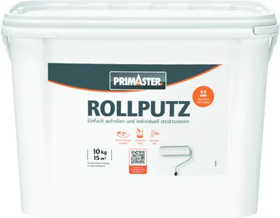Produktbild von Rollputz weiß 10 kg gebrauchsfertig atmungsaktiv lösemittelfrei für innen