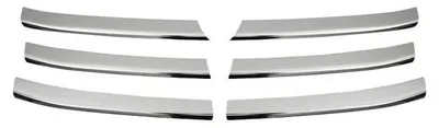 Produktbild von OMAC Kühlergrill-Zierleisten Kühlergrill-Leisten 7525081 Vorne für VW Multivan V (7HM, 7HN, 7HF, 7EF, 7EM, 7EN) 500mm 70mm 40mm Edelstahl