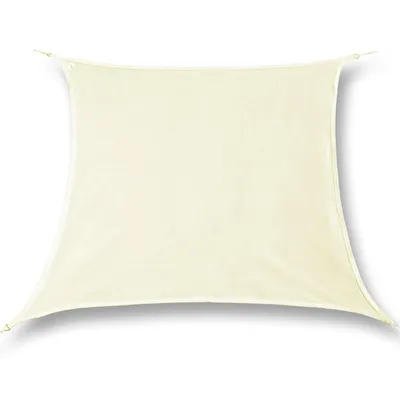 Produktbild von hanSe® Marken Sonnensegel 100% Polyester Quadrat 2,5x2,5 m Creme