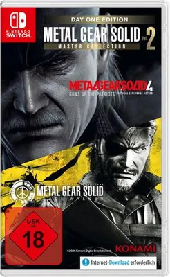 Produktbild von Konami Metal Gear Solid: Master Collection Vol.2 (Nintendo Switch), Nintendo Switch, M (Reif)