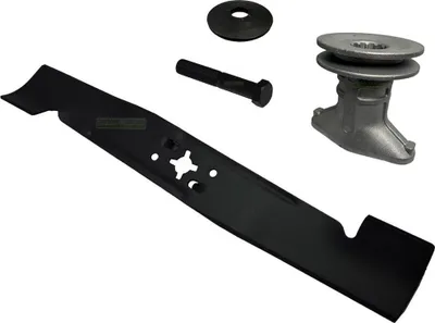 Produktbild von 46 CM Rasenmähermesser + Halter + Schraube für Stihl RM 248-0, 248-0T, 248-1T