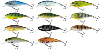 Produktbild von Salmo Executor Shallow Runner Wobbler , Salmo Farben:Holo Shiner, Länge/Gewicht/Laufverhalten/Tauchtiefe:7cm / 8g / Flachläufer / 1.0-2.0m