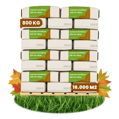 Produktbild von Herbstdünger All-In-One (40x = 800 kg – für 16.000 m2)- Organifer