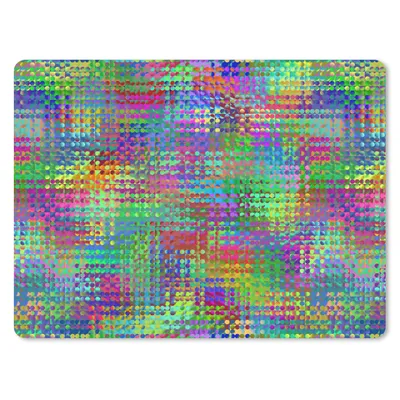 Produktbild von MuchoWow® Mauspad Mousepad Psychedelisch - Muster - Regenbogen 23x19 cm - Mousepads - Maus Mat - Pad - Mausunterlage - Schreibtischunterlage - Mauspad