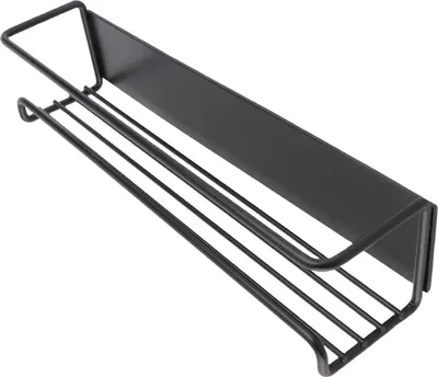 Zdjęcie produktu dla Magnetyczna półka na lodówkę Oszczędność miejsca Bez dziurkowania Boczny stojak na przyprawy do domowej kuchni