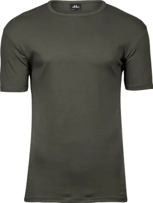 Imagen del producto de Camiseta de hombre Tee Jays, confeccionada con tejido interlock