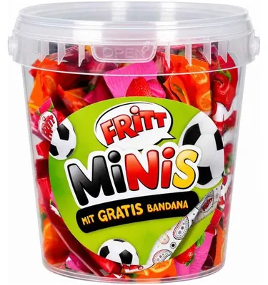 Produktbild von Fritt Minis mit gratis Bandana 300g