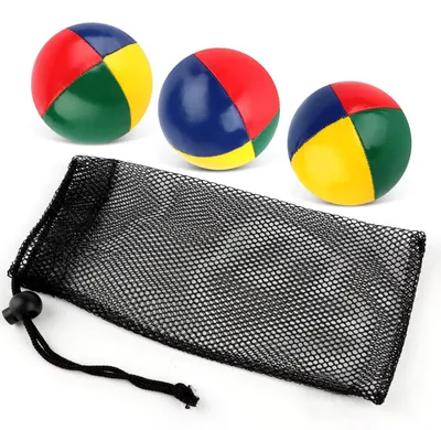 Obrázok produktu pre Sada 3 žongliérskych lôpt, priemer 63 mm, ľahko sa držia