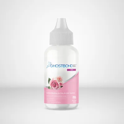 Produktbild von Ghostbond XL Rose: Unsichtbarer Klebstoff für Spitzen- und Polygel-Systeme, 38 ml