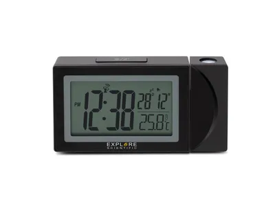 Obrázok produktu pre Explore Scientific RDP1002, Digitálny budík, Obdĺžnik, Čierna, 0,1 °C, °C, Čas