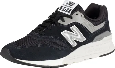 Produktbild von New Balance 977 Wildlederturnschuhe, Schwarz 45.5 EU
