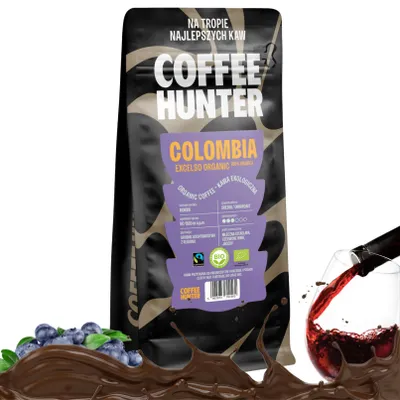 Obrázok produktu pre Colombia Excelso 1000g ORGANIC eko kávové zrná