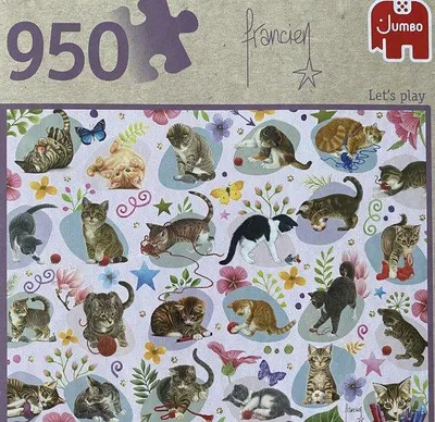 Image de Jumbo chats Letz's play Francien puzzle 950 pièces