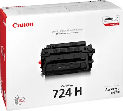 Obrázek produktu pro Canon CRG-724H, 12500 str., Černá, 1 kusů