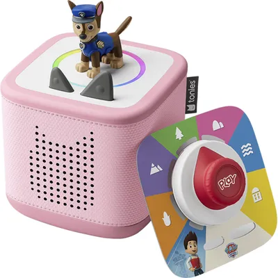 Produktbild von tonies Toniebox 2 Rosa - Play Set Paw Patrol Chase, Spielzeug-Spieldose, 1 Jahr(e), 815 g, Pink