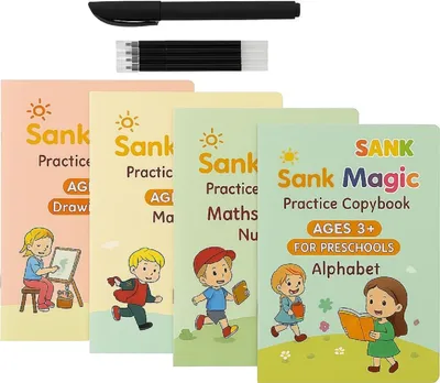 Immagine prodotto di Set di quaderni per bambini multicolore - SANK Magic KP37067