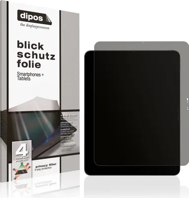 Produktbild von Blickschutzfolie für Apple iPad Pro M5 13 Zoll matt Schutzfolie Folie Display Schutz dipos