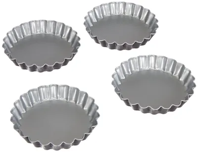 Immagine prodotto di Set di 4 tortini Guardini, Ø 12 cm, Silver Elegance