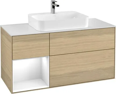 Produktbild von Villeroy & Boch G411GFPC Waschbeckenunterschrank Finion G41