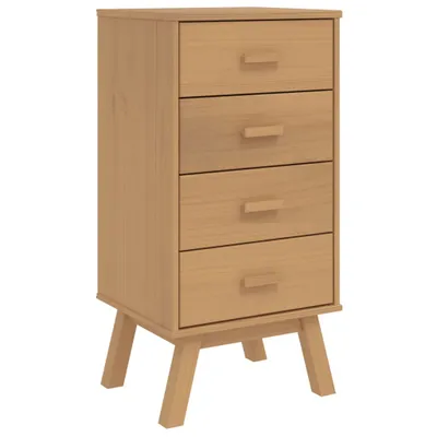 Immagine prodotto di Comodino OLDEN Marrone in Legno Massello di Pino