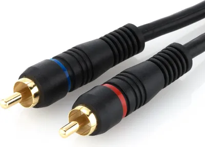 Produktbild von deleyCON 1,5m Cinch Kabel Stereo Audio RCA Kabel 2X Cinch Stecker zu 2X Cinch Stecker HiFi-Anlage HiFi-Receiver Heimkino Blu-Ray Player