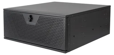 Produktbild von Silverstone SST-RM44, Tower, Server, Schwarz, ATX, EATX, micro ATX, Mini-ITX, SSI CEB, SSI EEB, Stahl, HDD, LAN, Leistung