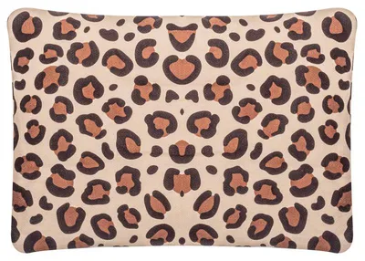 Image de Plic Bouillotte Coussin Léopard 300 g Chauffante à Billes de Silicone