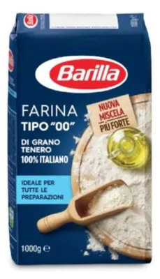Image de Farine de blé type 00 Barilla, 1 kg