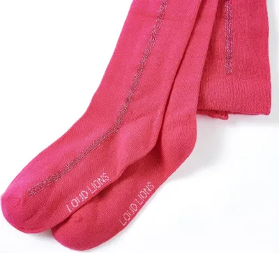 Produktbild von vidaXL Kinderstrumpfhose Knallrosa 128