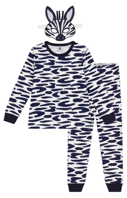 Immagine prodotto di Pigiama per bambini Petit Bateau, modello Chocolatin, colore marrone, taglia 10 anni
