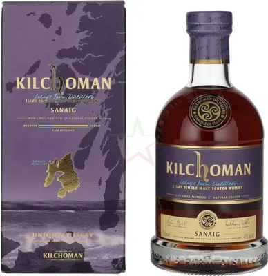 Produktbild von Kilchoman SANAIG Islay Single Malt Scotch Whisky 46 %  0,70 Liter