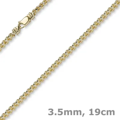 3-5mm-Franco-Armband-aus-750-Gelbgold-19cm