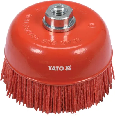 Obrázek produktu pro Kartáč kotoučový nylonový M14 x 125 mm, YT-47787