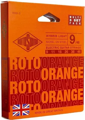 Zdjęcie produktu dla Rotosound RH9-3 Struny do gitary elektrycznej