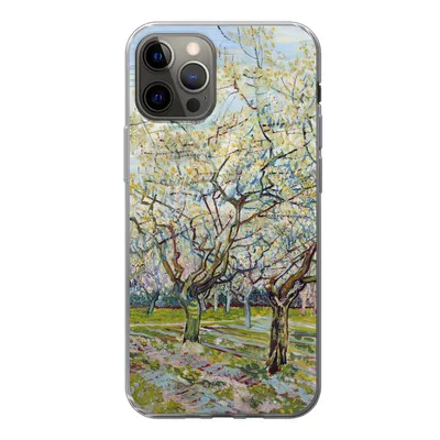 Produktbild von MuchoWow® Handyhülle Schutzhülle Hülle für iPhone 13 Pro Blühender Obstgarten - Vincent van Gogh Silikon Softcase Handy Hülle - Handy-Tasche