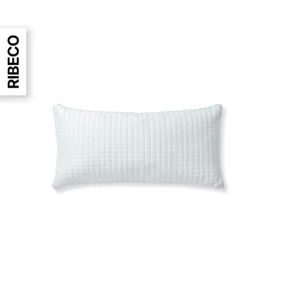 Produktbild von RIBECO GERMANY Kühlkissen 40x80 cm – kühlende und wärmende Kissenseite – für ganzjährigen ausgeglichenen Schlafkomfort, Polyester-Füllung