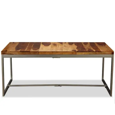 Produktbild von "Winterschlussverkauf "Esstisch für 2-4 Personen - CLORIS - Küchentisch - Massivholz Akazie und Stahl 180 cm - DEMöbel9493906