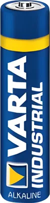 Produktbild von Varta Industrial AAA, Einwegbatterie, AAA, Alkali, 1,5 V, 4 Stück(e), Blau