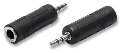 Immagine prodotto di nuovaVideosuono 5/02, Jack 3,5 mm, Jack 6,35 mm, Nero, Cromo
