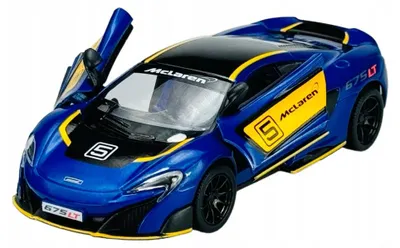 Produktbild von KINSMART McLAREN 675LT Modellauto 1:36 blau